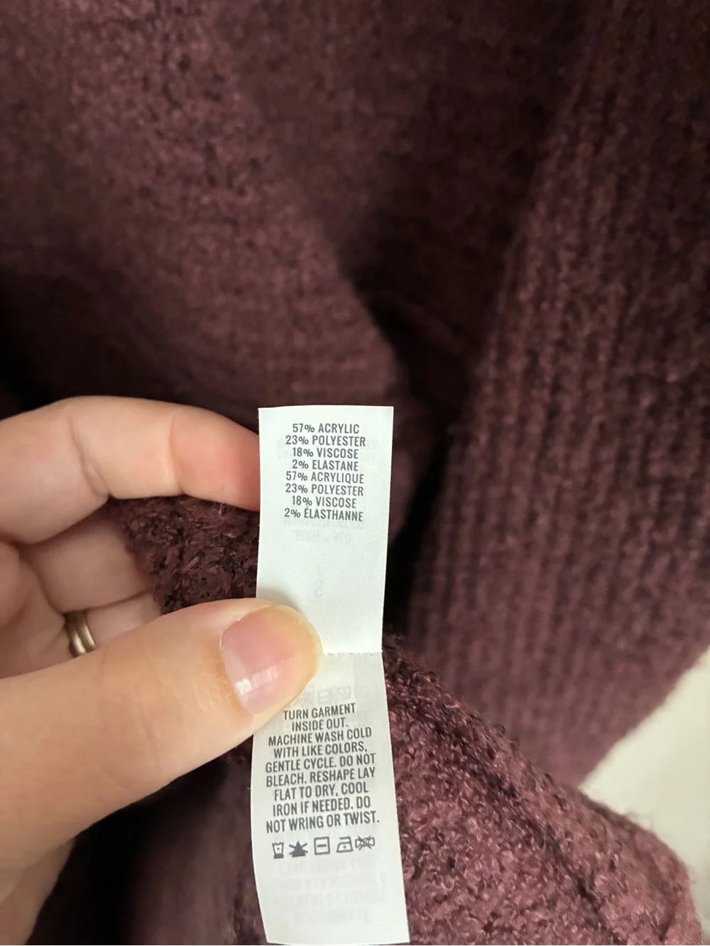 Aerie Brown Oversized Wrap Cardigan Size Small